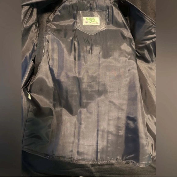 Vintage leather biker‎ vest 38xl - Picture 4 of 5